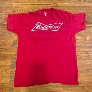 Hanes Red Short Sleeve Tee